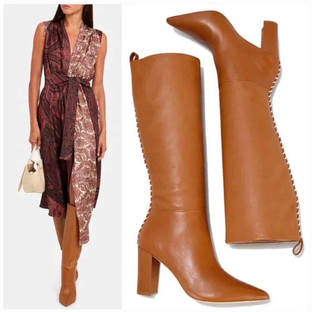 Ulla Johnson Marion Calf High Boots in Size 39: